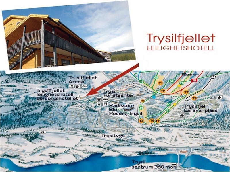 Trysilfjellet Leilighetshotell エクステリア 写真