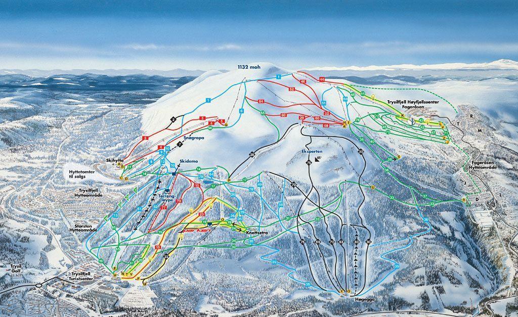 Trysilfjellet Leilighetshotell エクステリア 写真